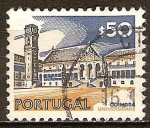 Sellos de Europa - Portugal -  Universidad de Coimbra.