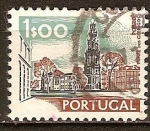 Sellos del Mundo : Europa : Portugal : Torre de los Clericos-Porto.