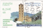 Stamps Spain -  patrimonio mundial de la humanidad-iglesias romanicas del vall de boí