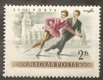 Sellos del Mundo : Europa : Hungra : Campeonatos de Europa de patinaje sobre hielo.