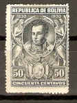 Stamps Bolivia -  ANTONIO   JOSÈ   DE   SUCRE