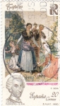 Sellos de Europa - Espaa -  Tapices-floristas s.XVIII