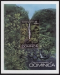 Stamps : America : Dominica :  DOMINICA - Parque nacional de Morne Trois Pitons
