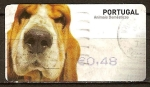 Stamps : Europe : Portugal :  "Animales domesticos"perro.