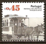 Stamps : Europe : Portugal :  Transportes publicos urbanos-Americano de 1872(Porto).