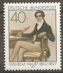 Sellos de Europa - Alemania -  150 aniversario de la muerte del escritor Wilhelm Hauff.