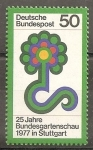 Sellos de Europa - Alemania -  Exposición federal de horticultura. 25 aniversario.