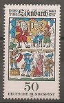Stamps Germany -  250 aniversario de la muerte del cirujano Johann Andreas Eisenbarth.