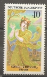 Stamps Germany -  Actrices célebres. Sophie Schröder.