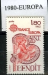 Stamps : Europe : France :  1980-Europa
