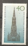 Sellos de Europa - Alemania -  600 aniversario de la colocación de la primera piedra de la Catedral de Ulm.