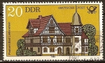 Stamps Germany -  Oficina de Correos Bad Liebenstein-DDR