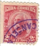 Sellos de America - Cuba -  Máximo gomez