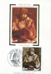 Stamps France -  Tarjeta postal, Arte 1980