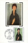 Stamps France -  Tarjeta Postal, Arte 1980