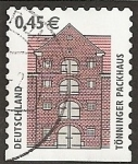 Stamps : Europe : Germany :  Monumentos y curiosidades. Almacén de Tönninger.
