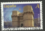 Stamps Spain -  Puerta de Serranos. Valencia