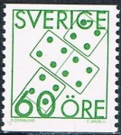 Stamps Sweden -  JUEGOS. DOMINÓ