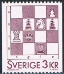 Sellos de Europa - Suecia -  JUEGOS. AJEDREZ
