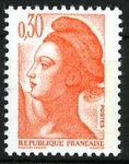 Stamps France -  1982-Liberte