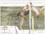 Stamps Portugal -  campeonato del mundo de atletismo pista cubierta