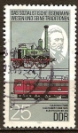 Sellos de Europa - Alemania -  El ferrocarril y su tradición socialista-DDR.