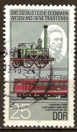 Stamps Germany -  El ferrocarril y su tradición socialista-DDR.