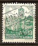 Sellos de Europa - Alemania -  Paisajes y edificios históricos(Wartburg)DDR.