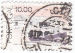 Sellos de Europa - Portugal -  casas do miño e douro litoral