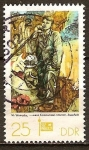 Stamps Germany -  ...Si el sueño comunista , pintura de Walter Womacka-DDR.