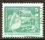 Sellos de Europa - Alemania -  Zoológico de Berlín,casa Alfred Brehm,Berlín-DDR.