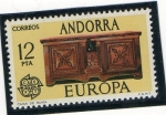Stamps Andorra -  Serie Europa - 1976
