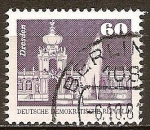 Stamps Germany -  El palacio Zwinger en Dresde-DDR.