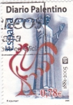 Stamps Spain -  periodicos de España-DIARIO PALENTINO