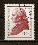 Sellos de Europa - Alemania -  RFA - 250 Aniversario del nacimiento de Emmanuel Kant.