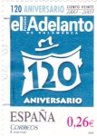 Stamps Spain -  periodicos de España-EL ADELANTO