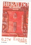 Sellos de Europa - Espaa -  periodicos de España-HERALDO DE ARAGON