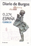Stamps Spain -  periodicos de España-DIARIO DE BURGOS