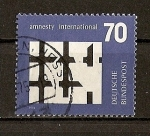 Stamps Germany -  RFA - Organizacion Amnistia Internacional.