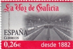 Sellos de Europa - Espaa -  periodicos de España-LA VOZ DE GALICIA