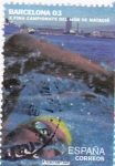 Stamps Spain -  campeonatos del mundo de natacion barcelona 03