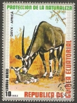 Stamps Equatorial Guinea -  Oryx de África