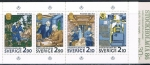 Stamps Sweden -  CARNET STOCKHOLMIA 86 (V GRUPO). 350º ANIV. DE LOS CORREOS SUECOS