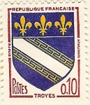 Stamps France -  Troyes