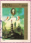 Stamps : America : Peru :  Bicentenario de la Revolución Francesa y Declaración de los Derechos del Hombre y del Ciudadano.
