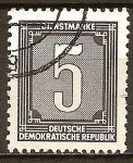 Stamps Germany -  Marca de servicio-DDR.