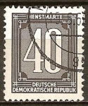 Sellos de Europa - Alemania -  Marca de servicio-DDR.