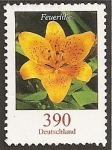 Stamps Germany -  Flores de Alemania. Lírio de fuego.