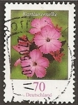 Sellos del Mundo : Europa : Alemania : Flores de Alemania. Clavel de los cartujos.