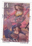 Stamps Spain -  pintura-el circo